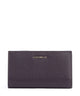 Coccinelle Metallic Soft Portafoglio prune