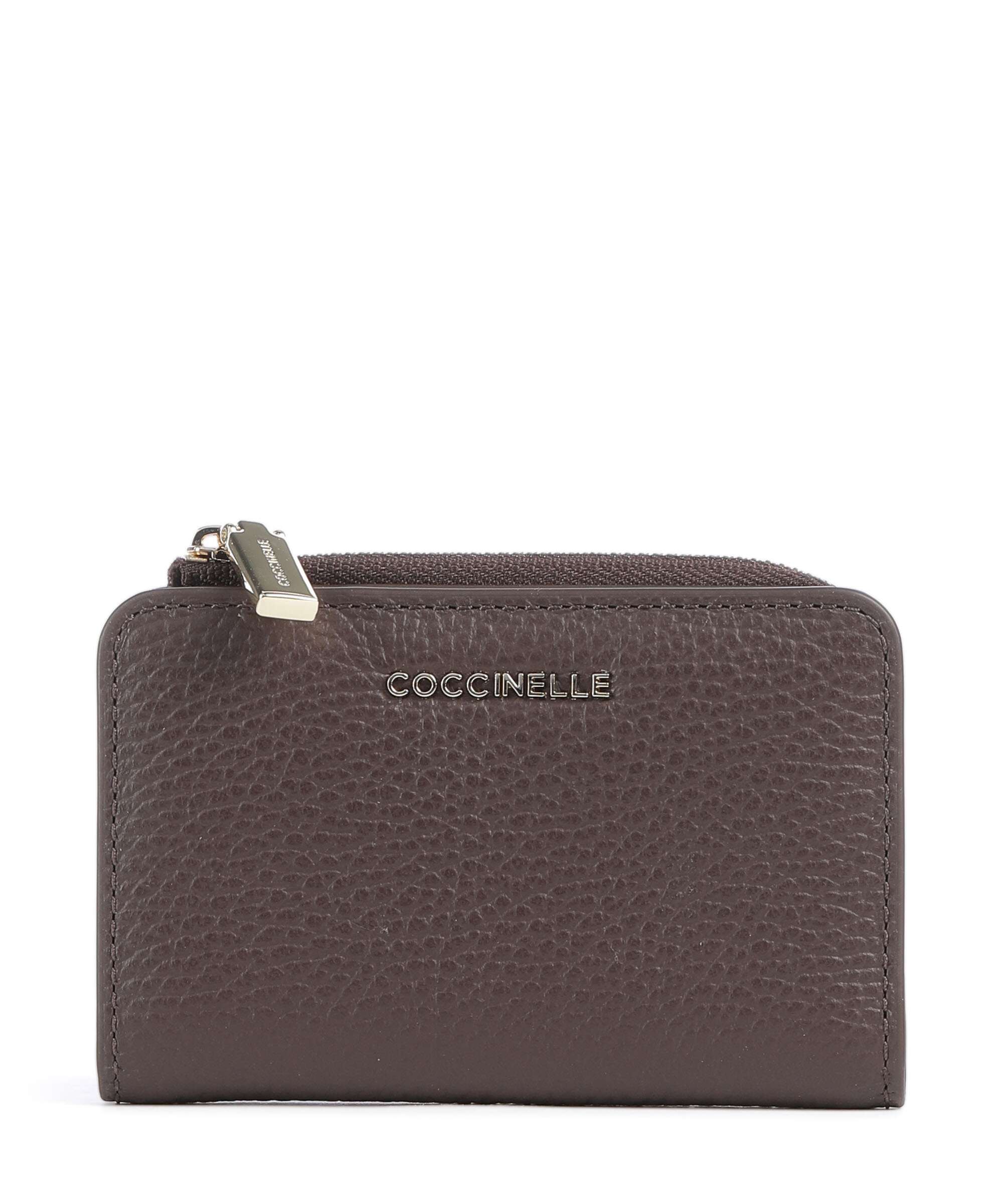 Coccinelle Metallic Soft Wallet brunette