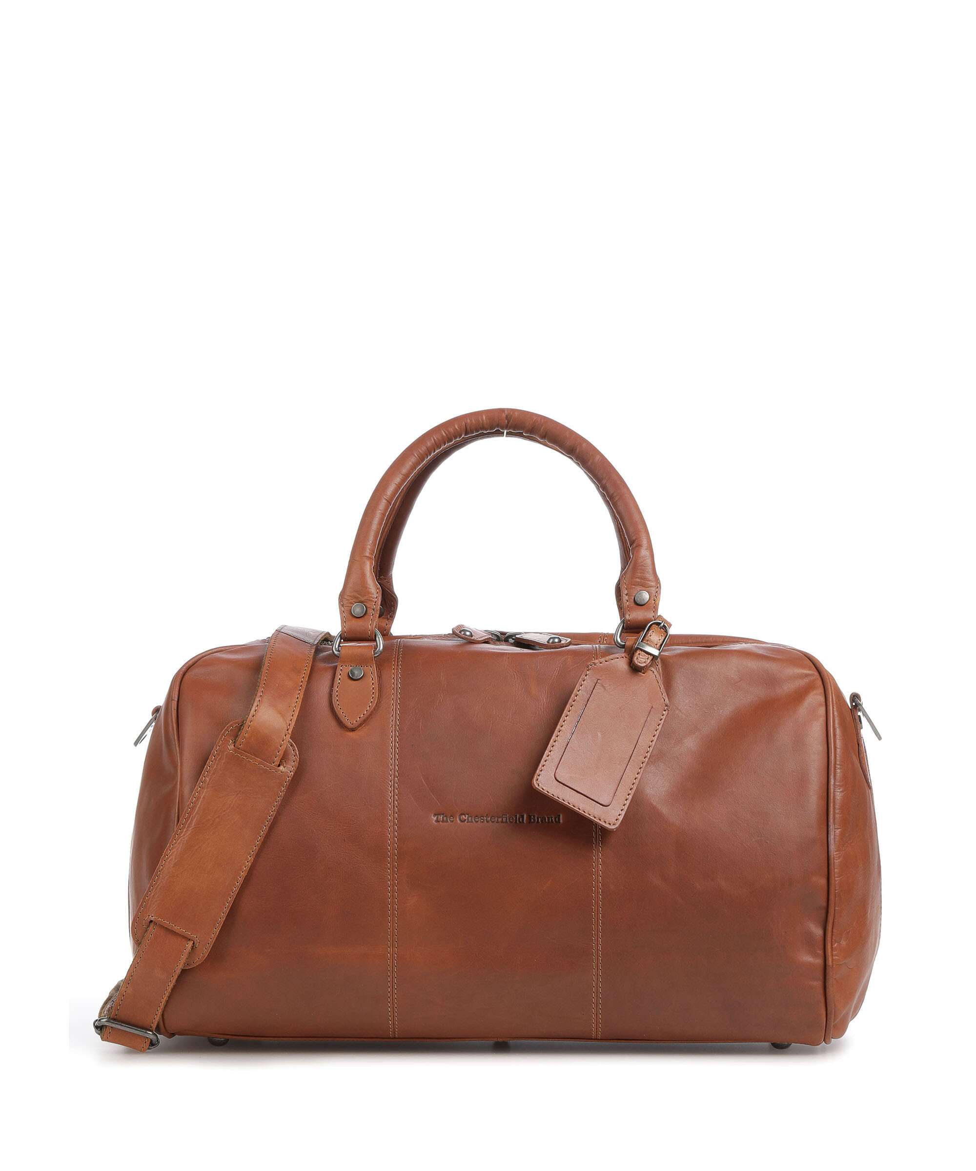 The Chesterfield Brand Liam Weekend bag cognac