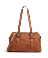 Spikes & Sparrow Bronco Borsa a spalla brandy