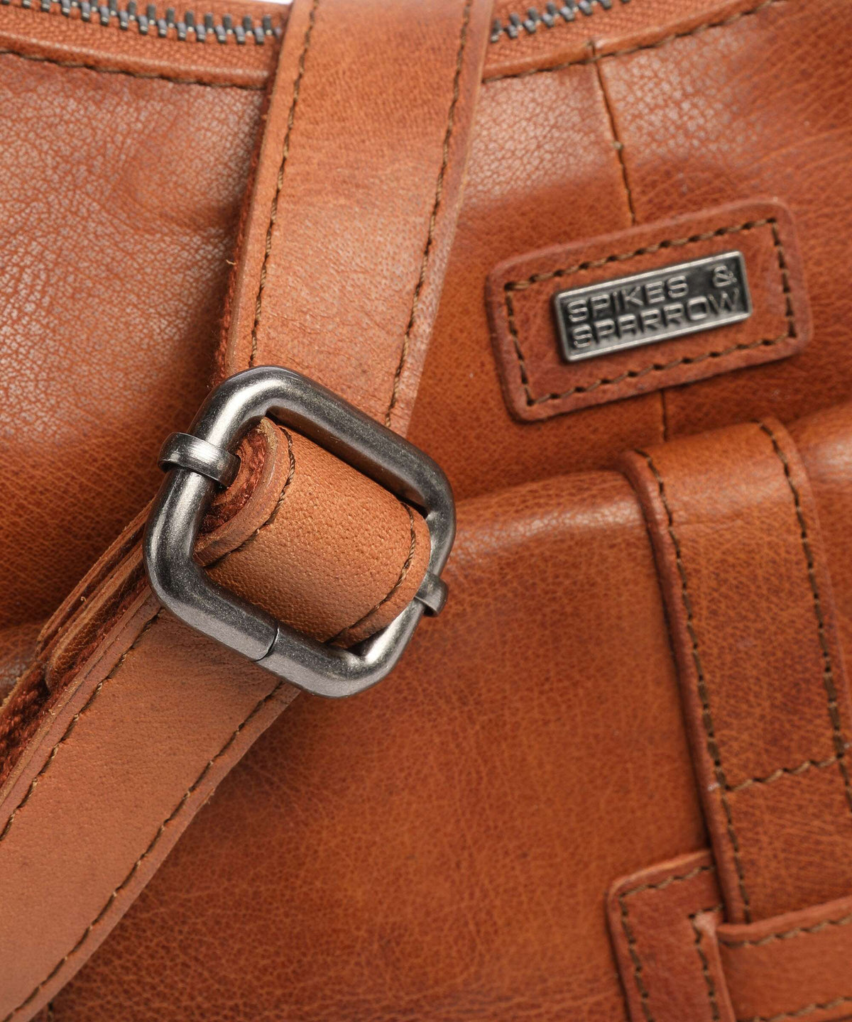 Spikes & Sparrow Bronco Hobo bag brandy