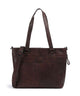 Spikes & Sparrow Bronco Lavendar Borsa shopper dunkelbraun