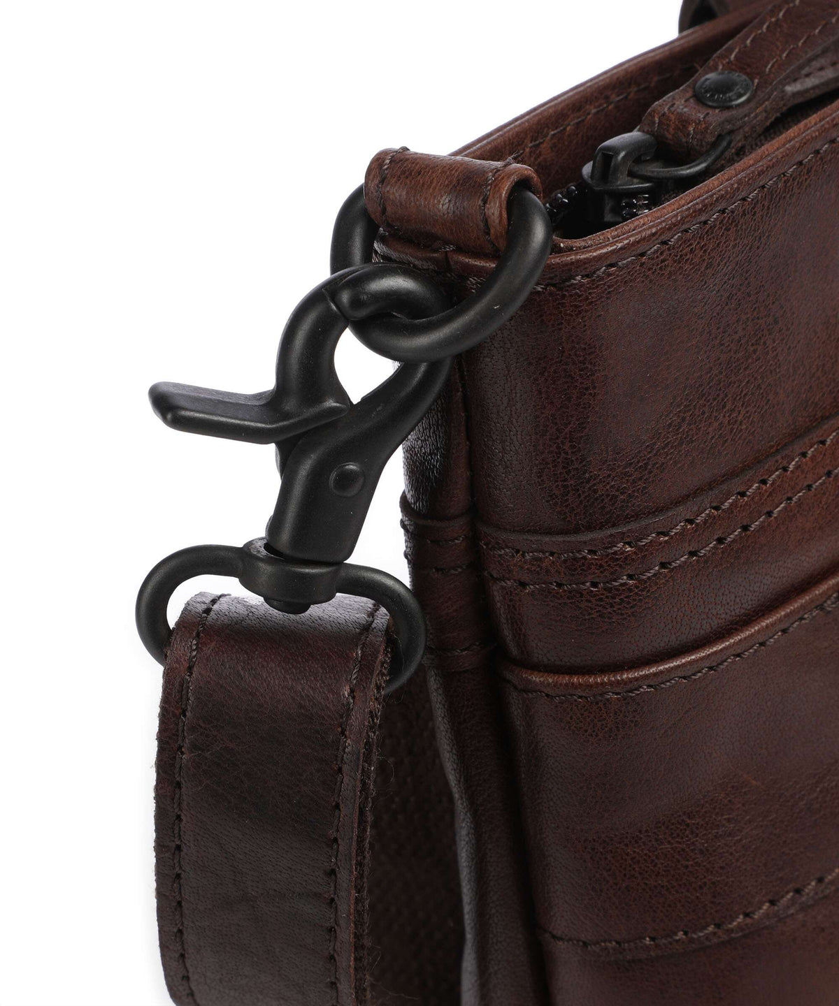 Spikes & Sparrow Bronco Lavendar Tote bag dunkelbraun