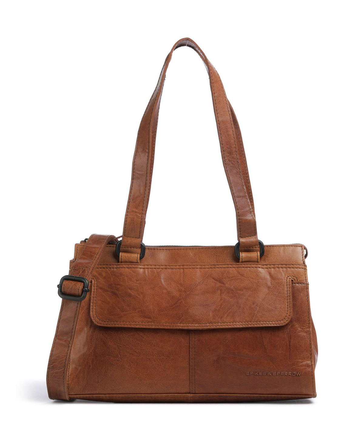 Spikes & Sparrow Bronco Amity Shoulder bag brandy