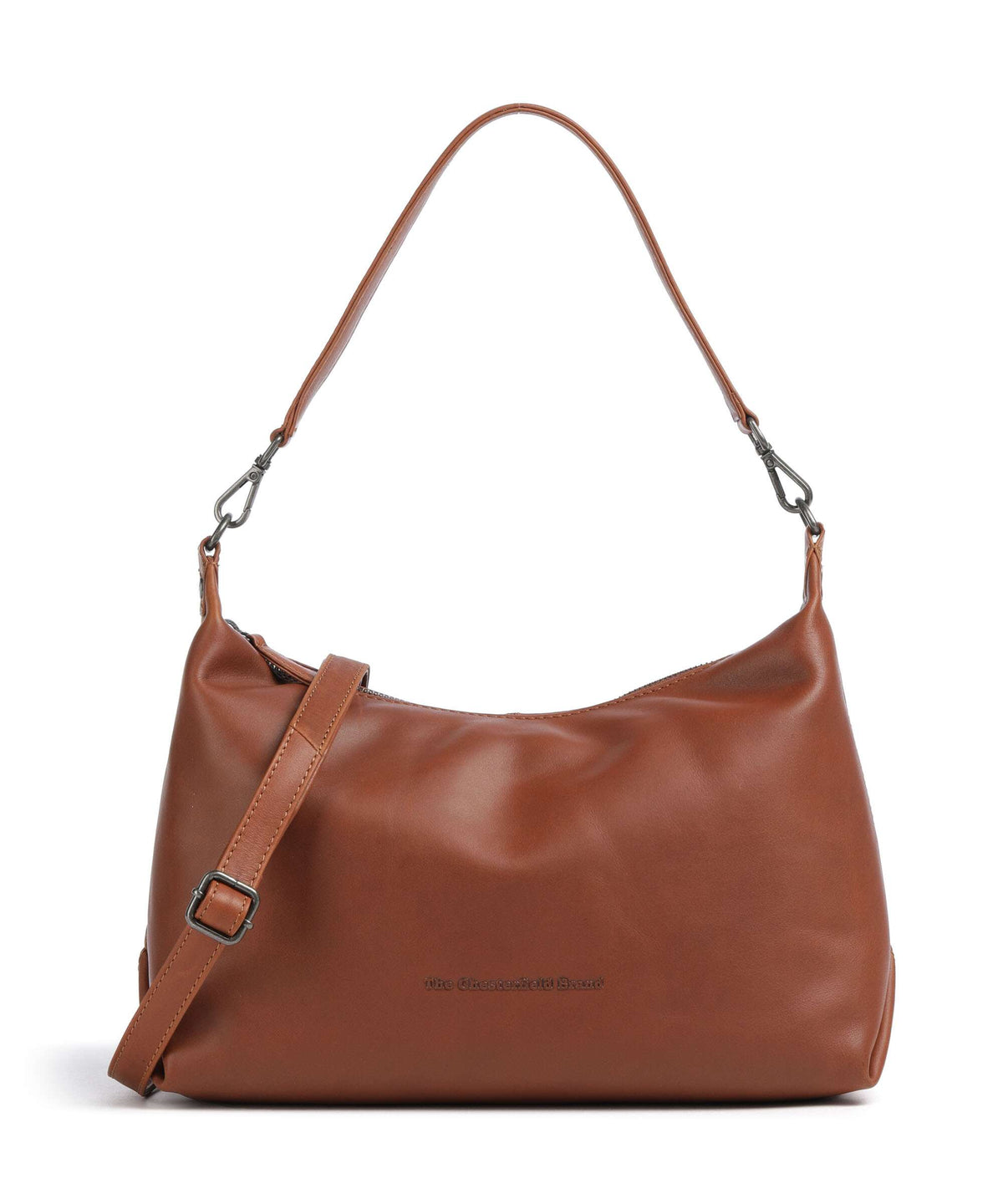 The Chesterfield Brand Wax Pull Up Cow Skara Hobo bag cognac