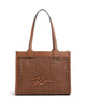 Karl Lagerfeld K/Skuare Borsa shopper dark tan