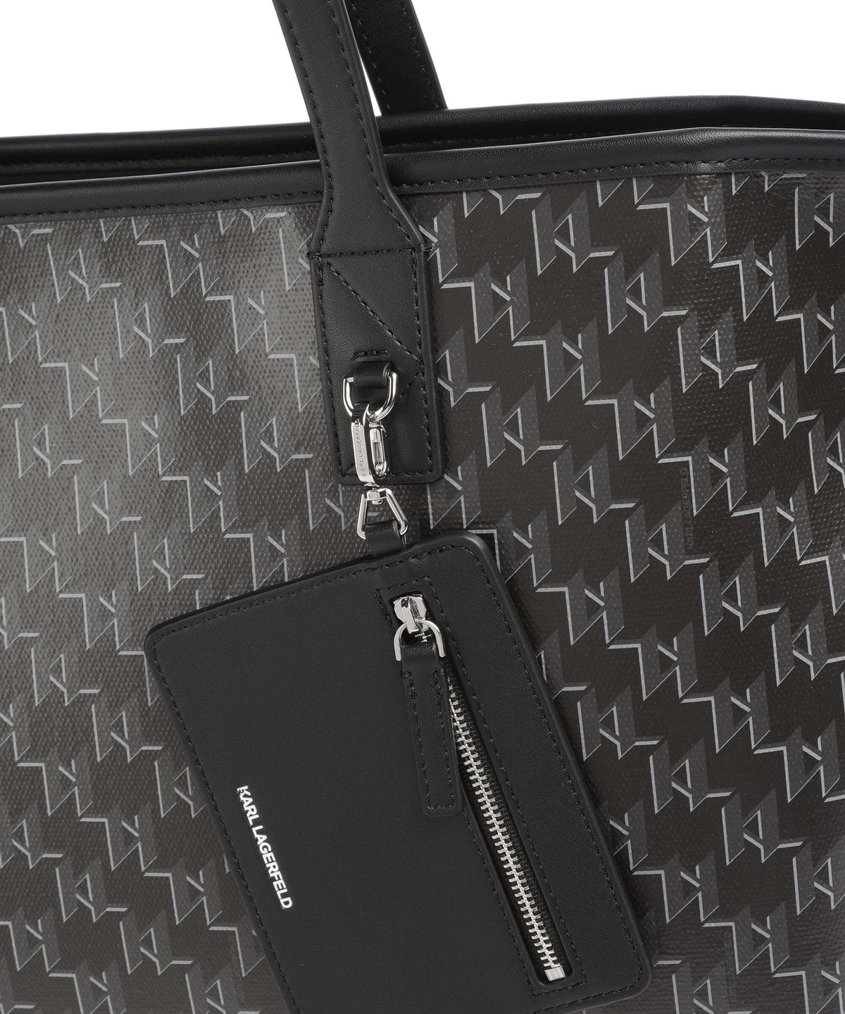 Karl Lagerfeld K/Voyage Tote bag black mono