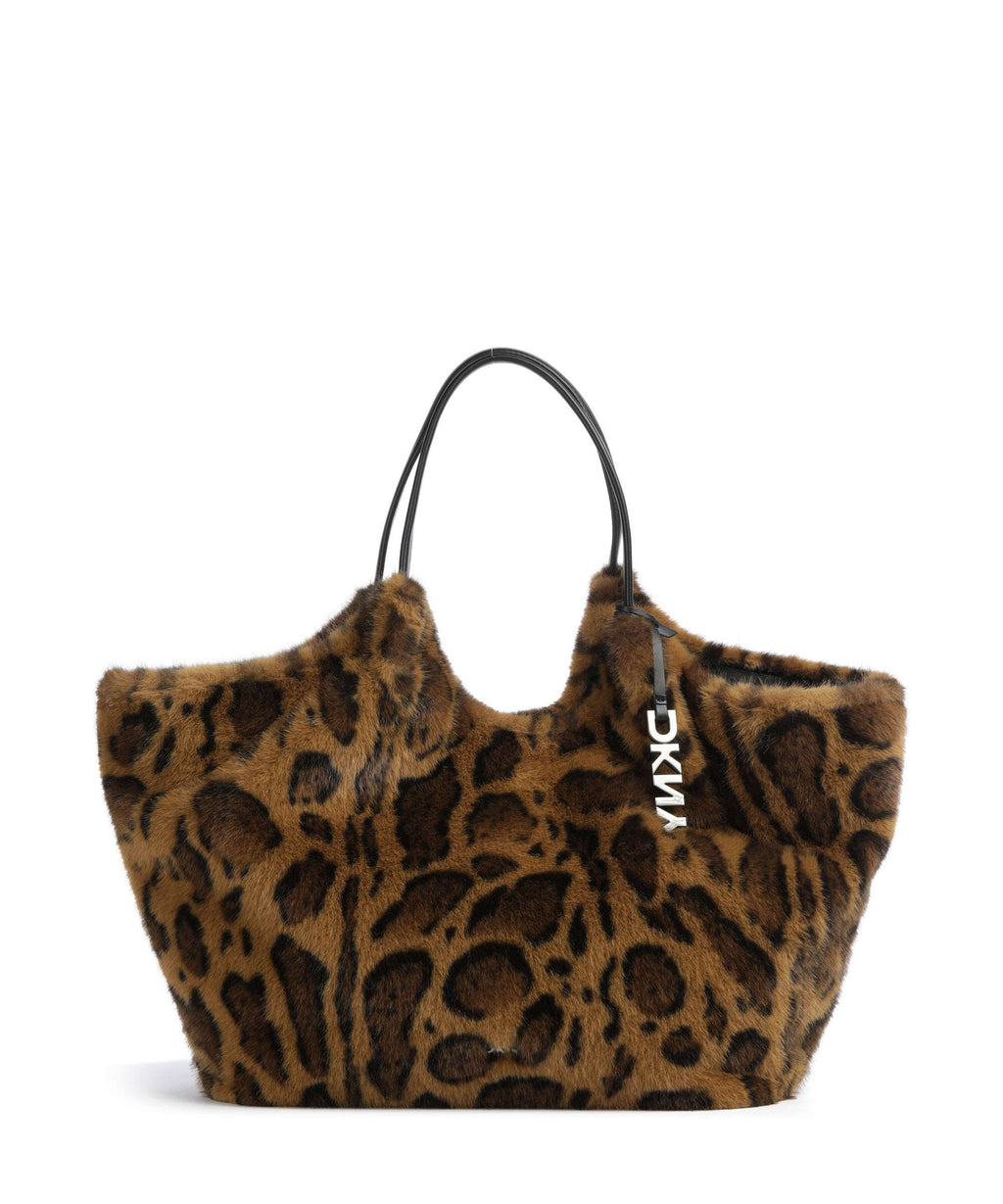 DKNY Paula Commuter Large Tote bag leopard