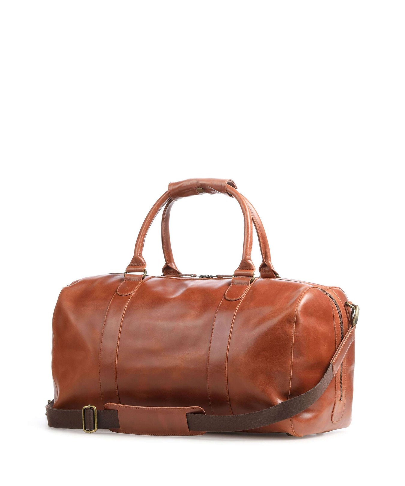 Buckle & Seam Willow Weekend bag cognac