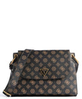 Guess Basilea Crossbody bag mocha logo