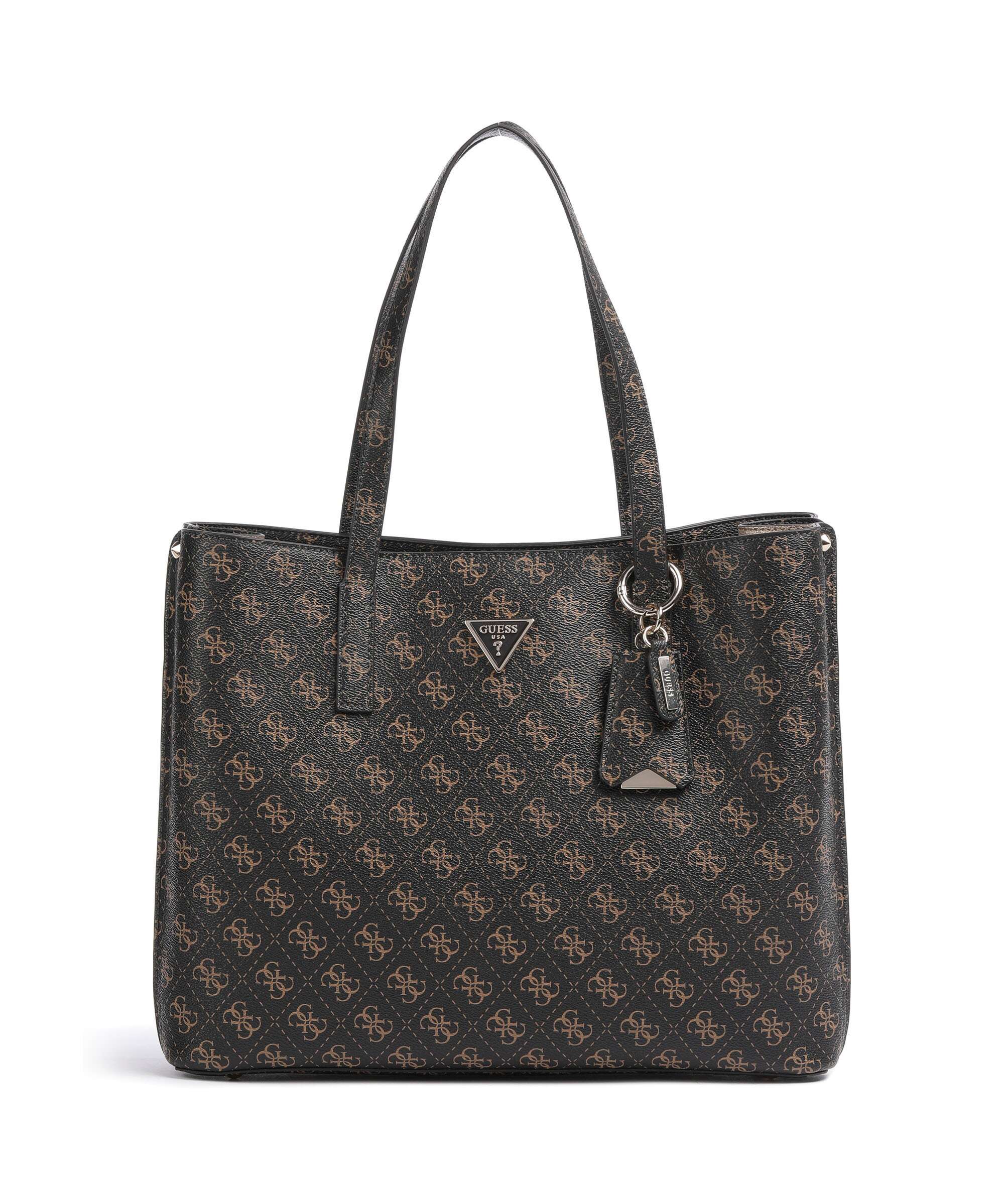 Guess Meridian Tote bag brown logo