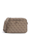 Guess Meridian Borsa a tracolla latte logo