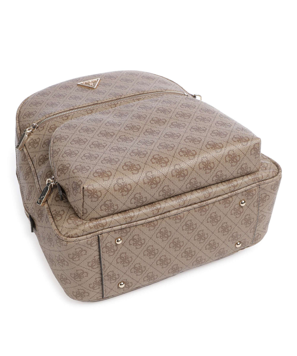 Guess Power Play Backpack latte logo
