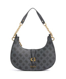 Guess Kuba Borsa a spalla charcoal logo