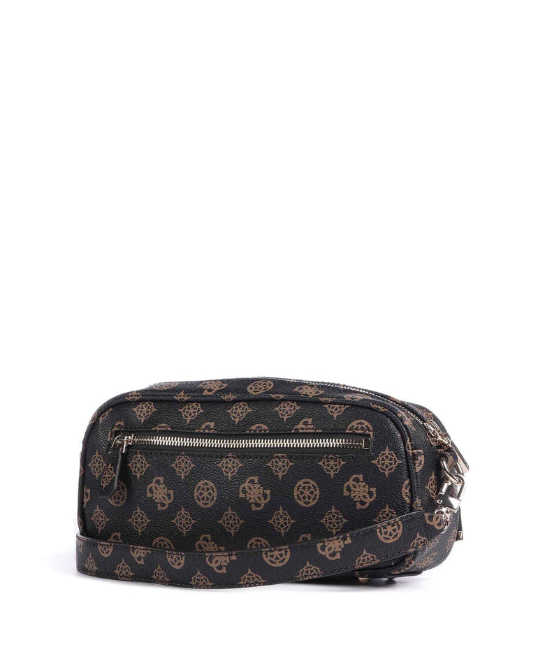 Guess Power Play Crossbody bag mocha logo