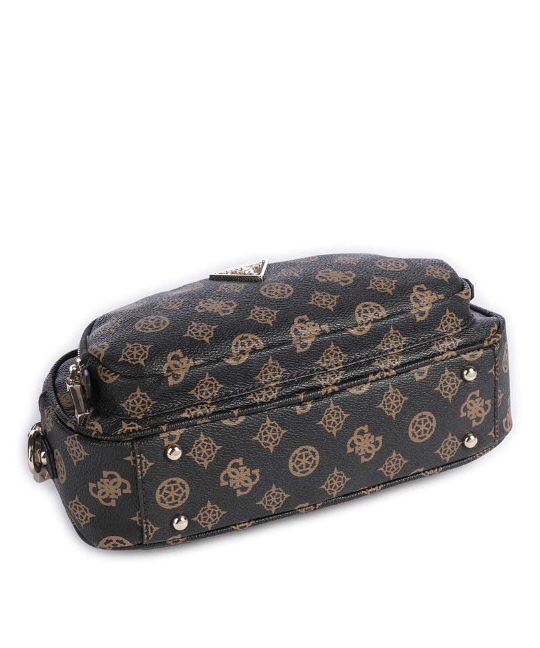 Guess Power Play Crossbody bag mocha logo