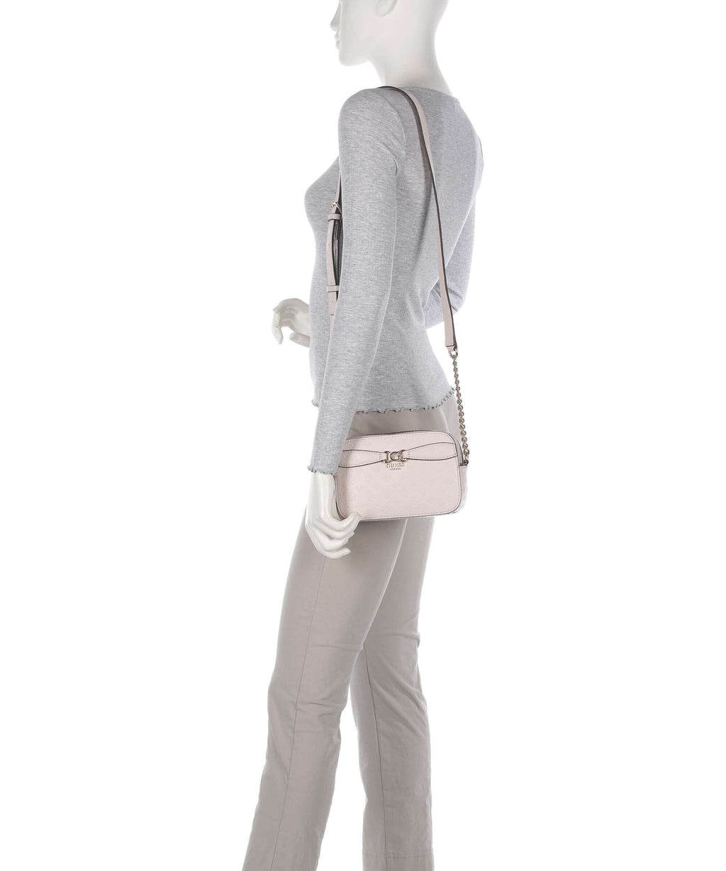 Guess Arlena Crossbody bag taupe logo