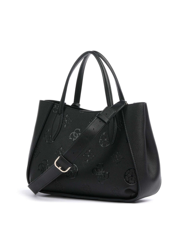 Guess Keandra Handbag black logo