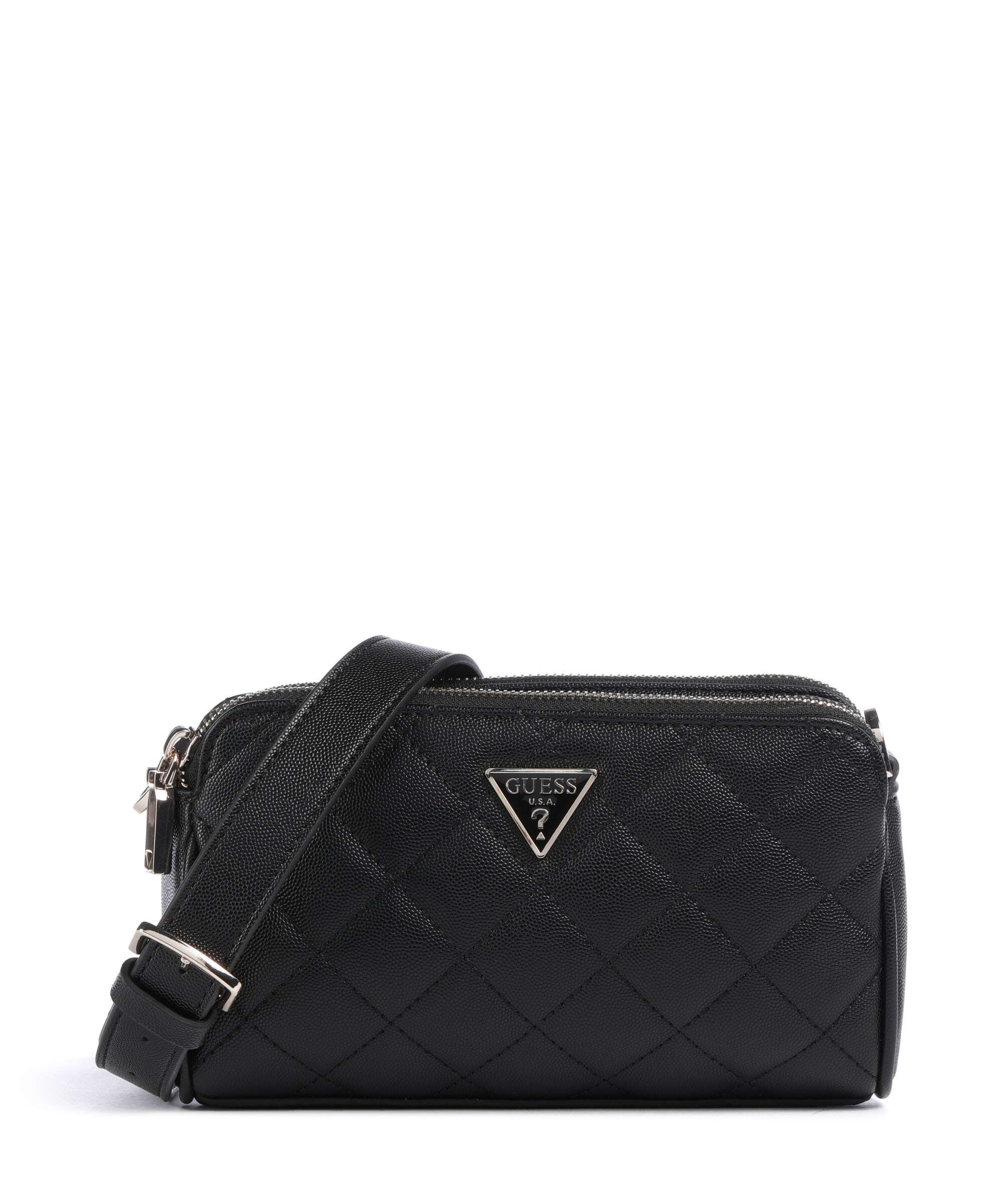 Guess Carly Eco Crossbody bag black