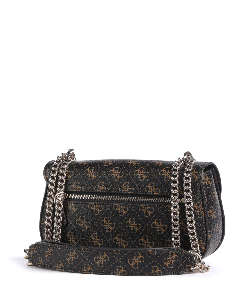 Guess Erica Eco Shoulder bag brown logo