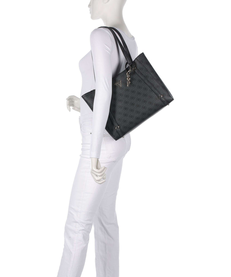 Guess Erica Eco Tote bag coal logo