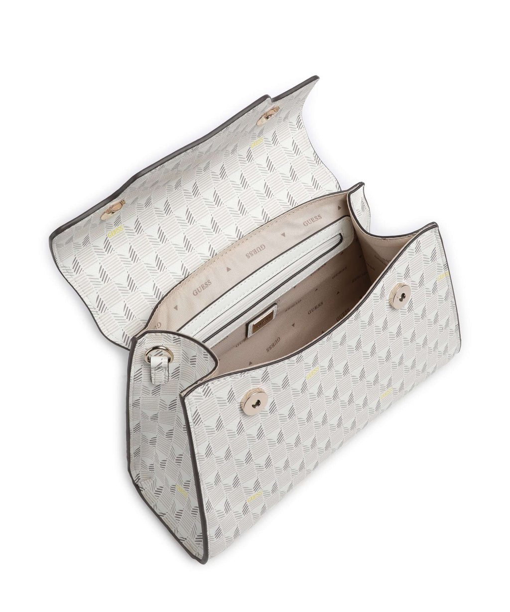 Guess G Wave Handbag stone logo