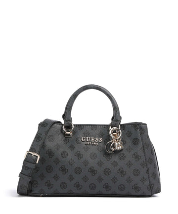 Guess Evelune Borsa a mano charcoal logo