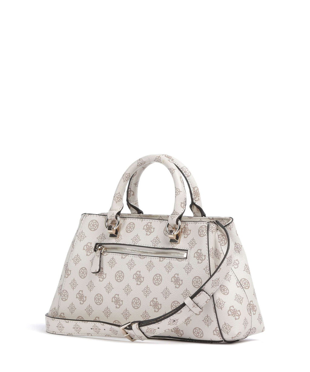 Guess Evelune Handbag cream logo