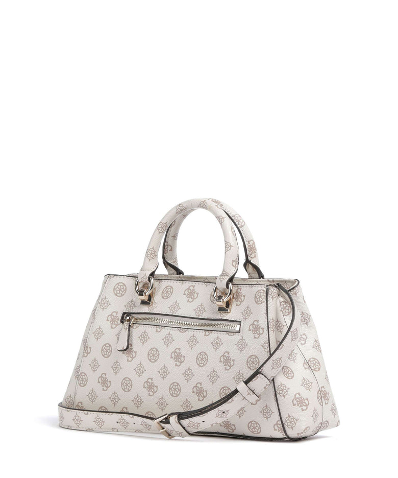 Guess Evelune Handbag cream logo