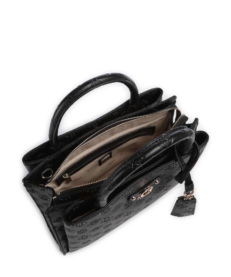 Guess Gerty Peony Handbag black