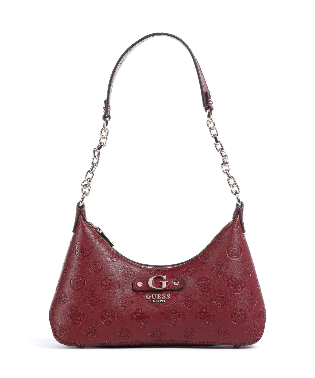 Guess Gerty Peony Shoulder bag claret