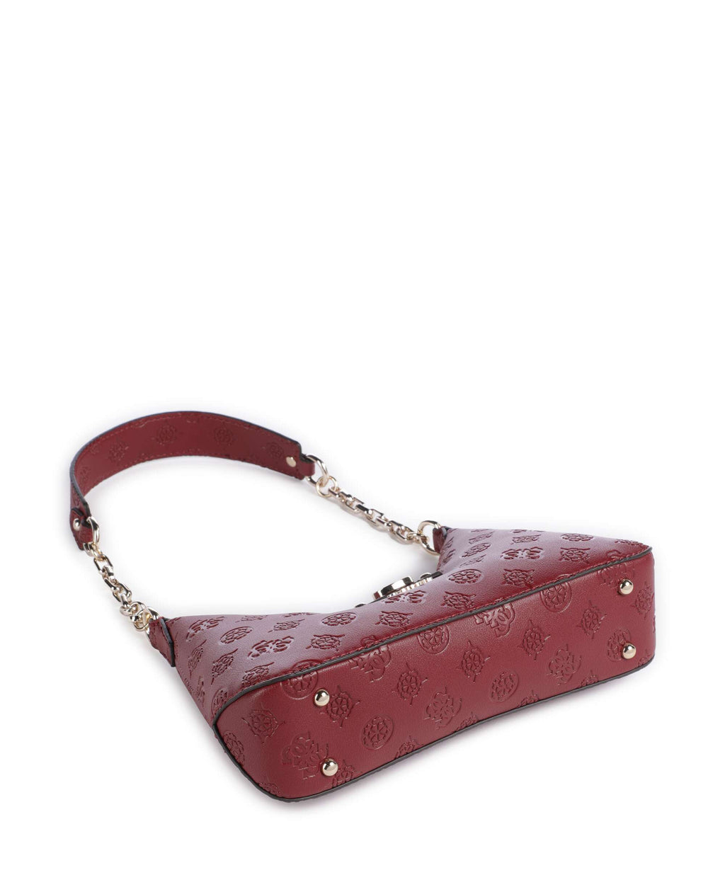 Guess Gerty Peony Shoulder bag claret