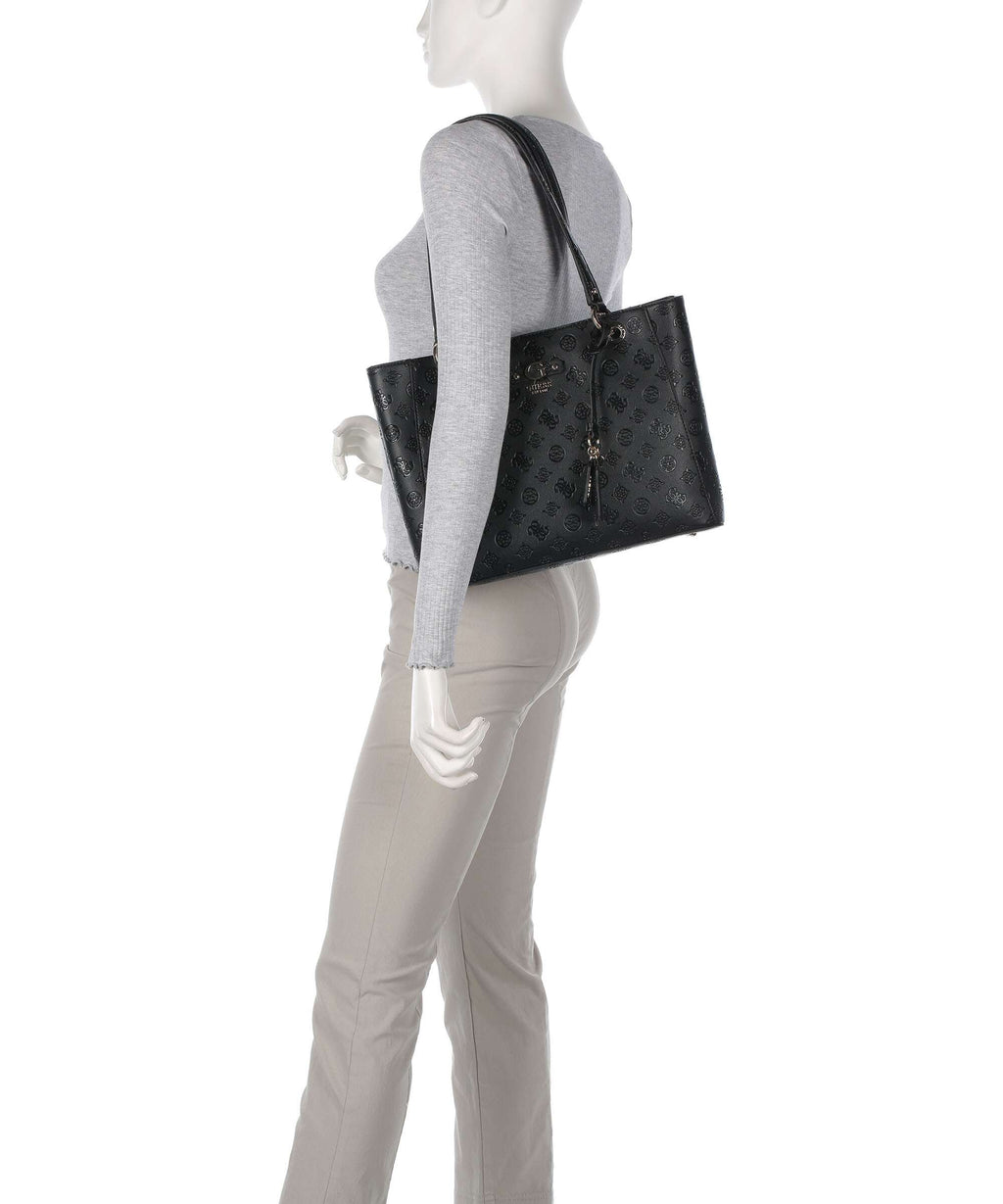 Guess Gerty Peony Tote bag black