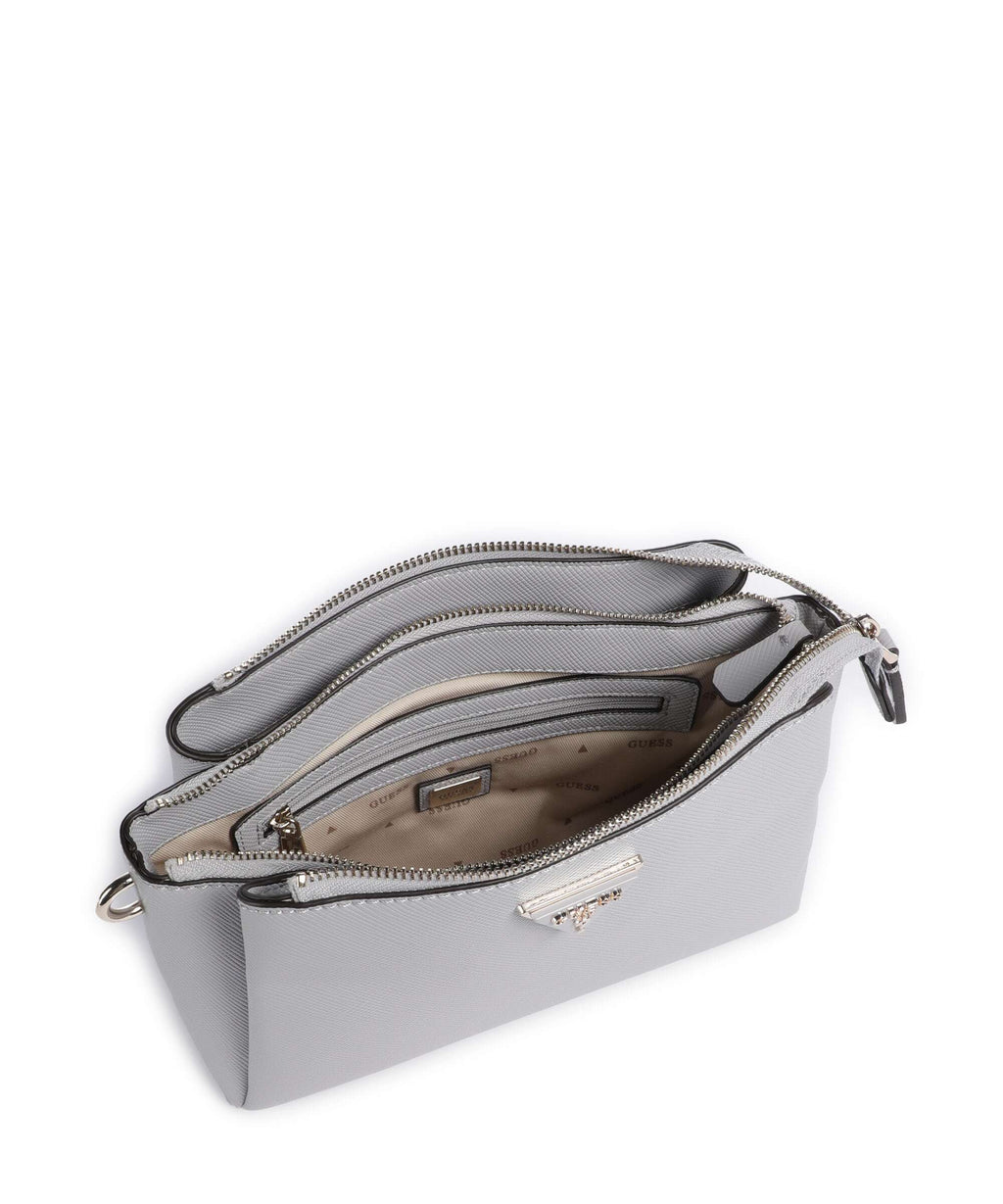 Guess Noelle Crossbody bag lavendar/grey