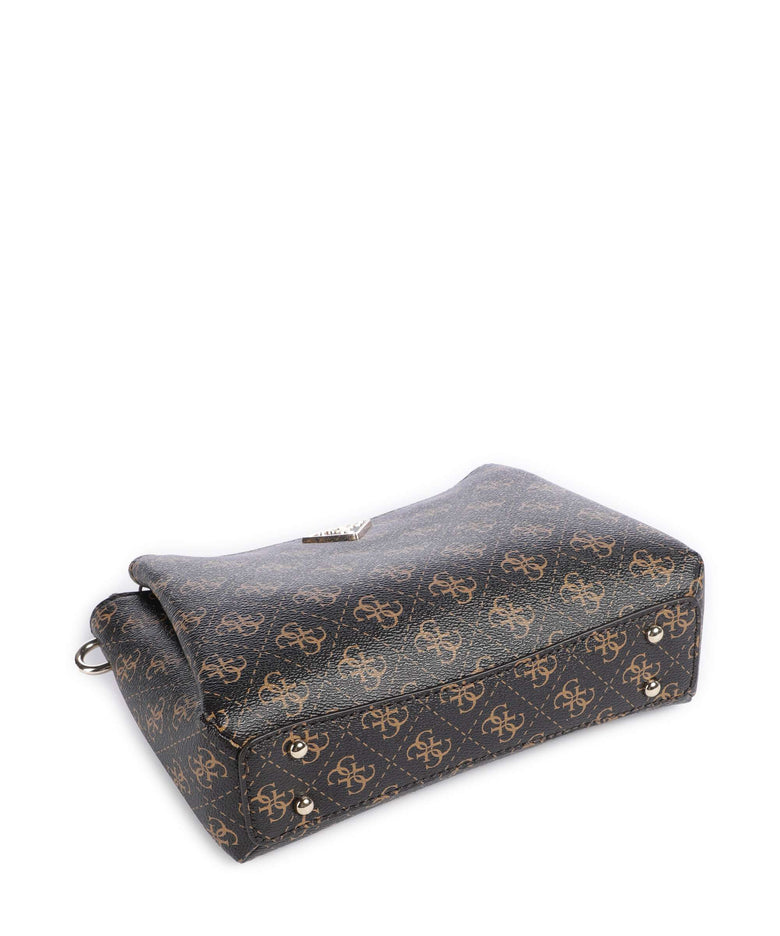 Guess Noelle Q Logo Crossbody bag brown
