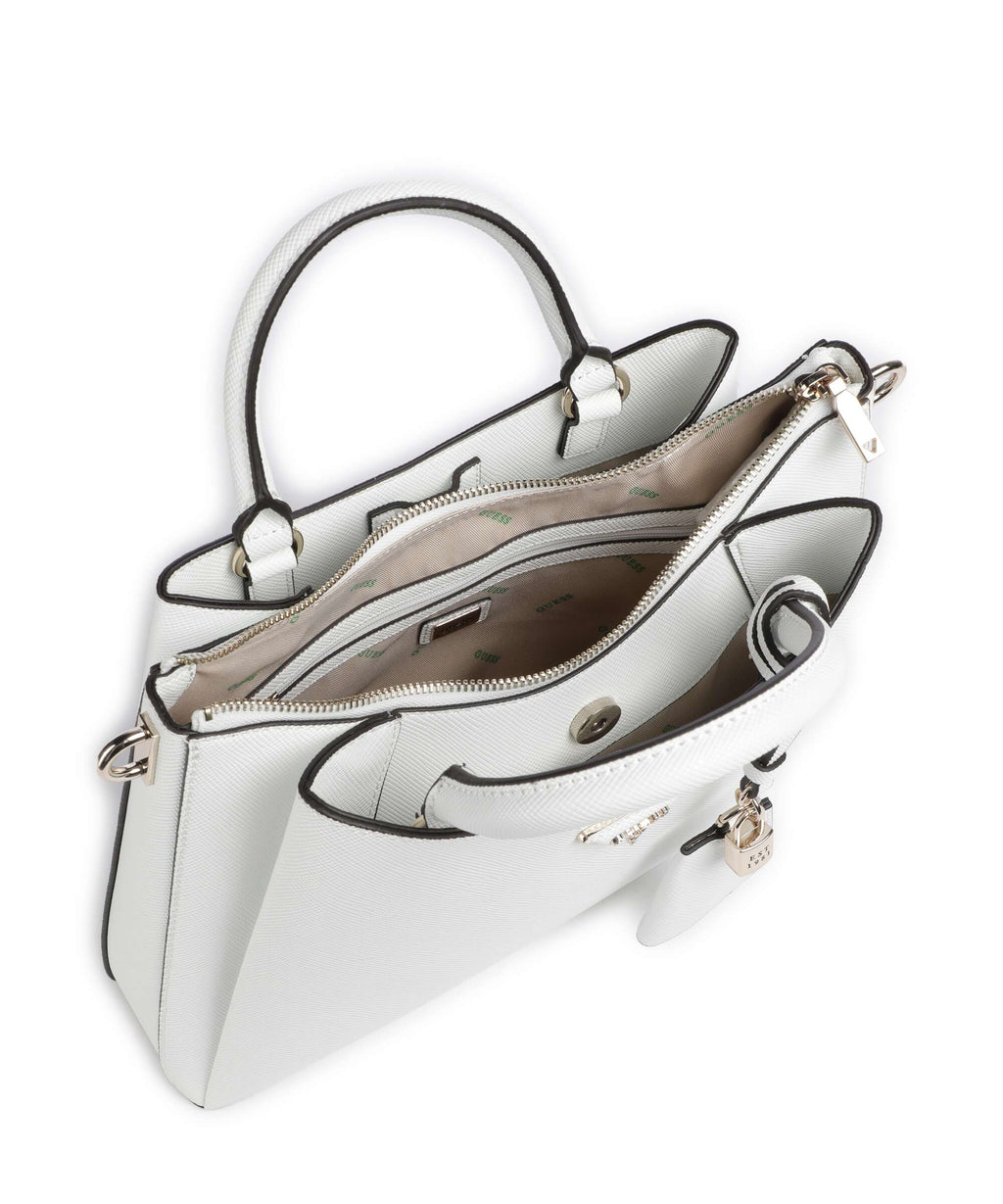 Guess Jazlynn Eco Handbag white