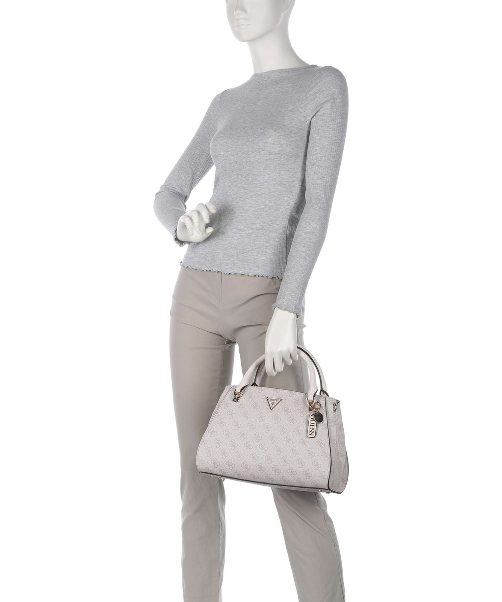 Guess Noelle 4G Basique Logo Handbag dove logo