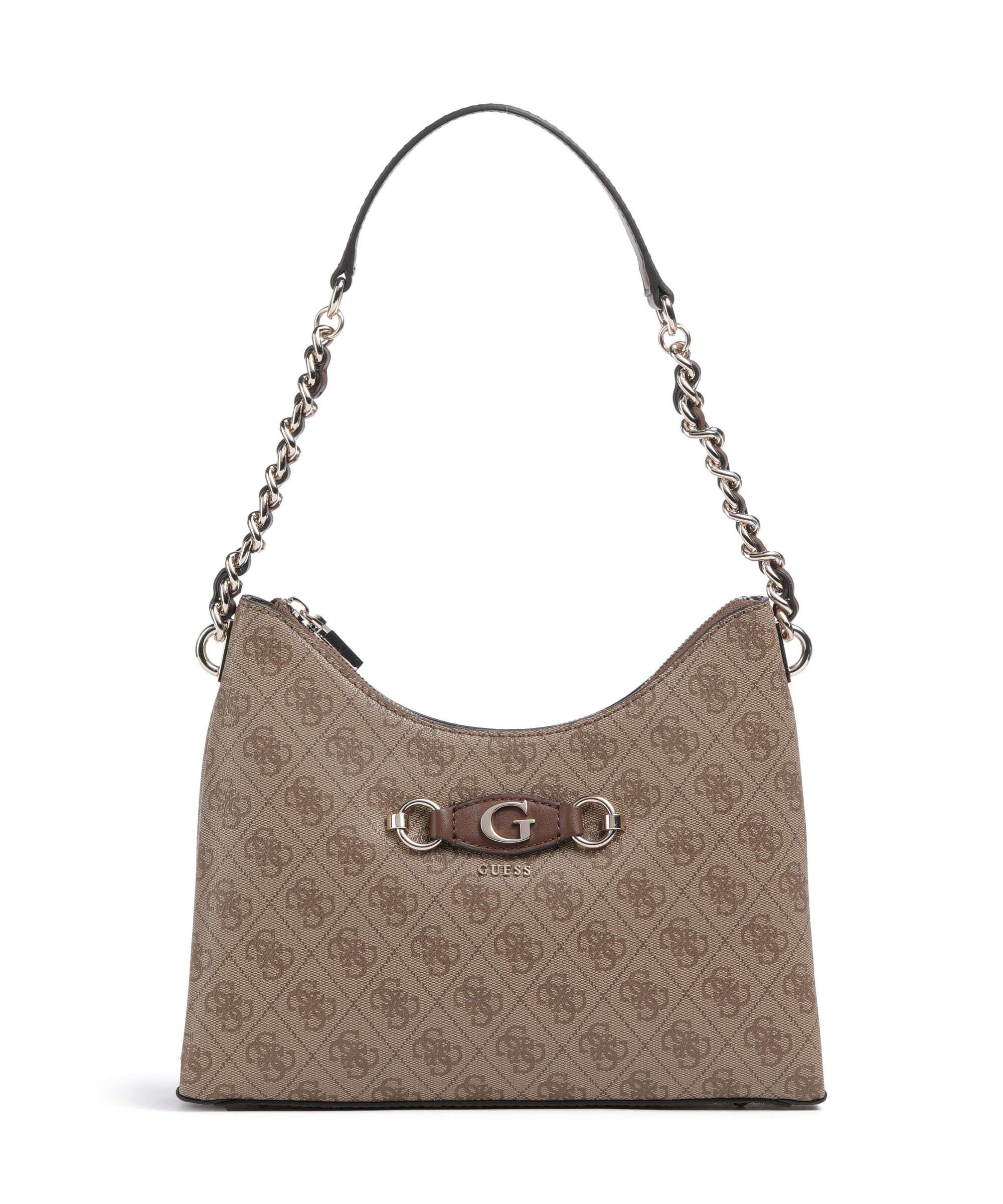 Guess Izzy Shoulder bag latte logo/brown