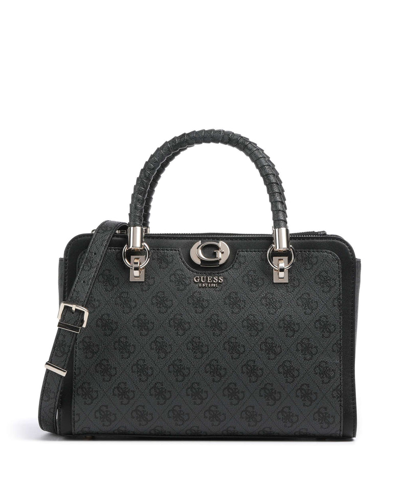Guess Orlina 4G Logo Handbag coal logo