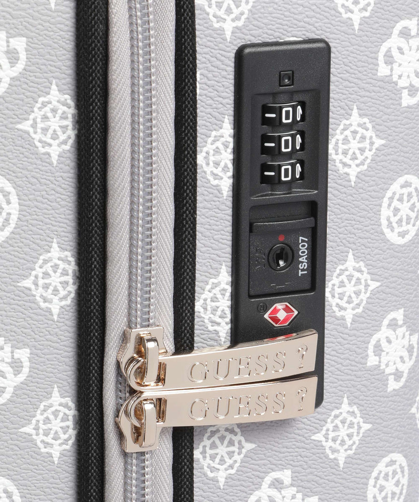 Guess Wilder Spinner (4 wheels) lavendar/grey