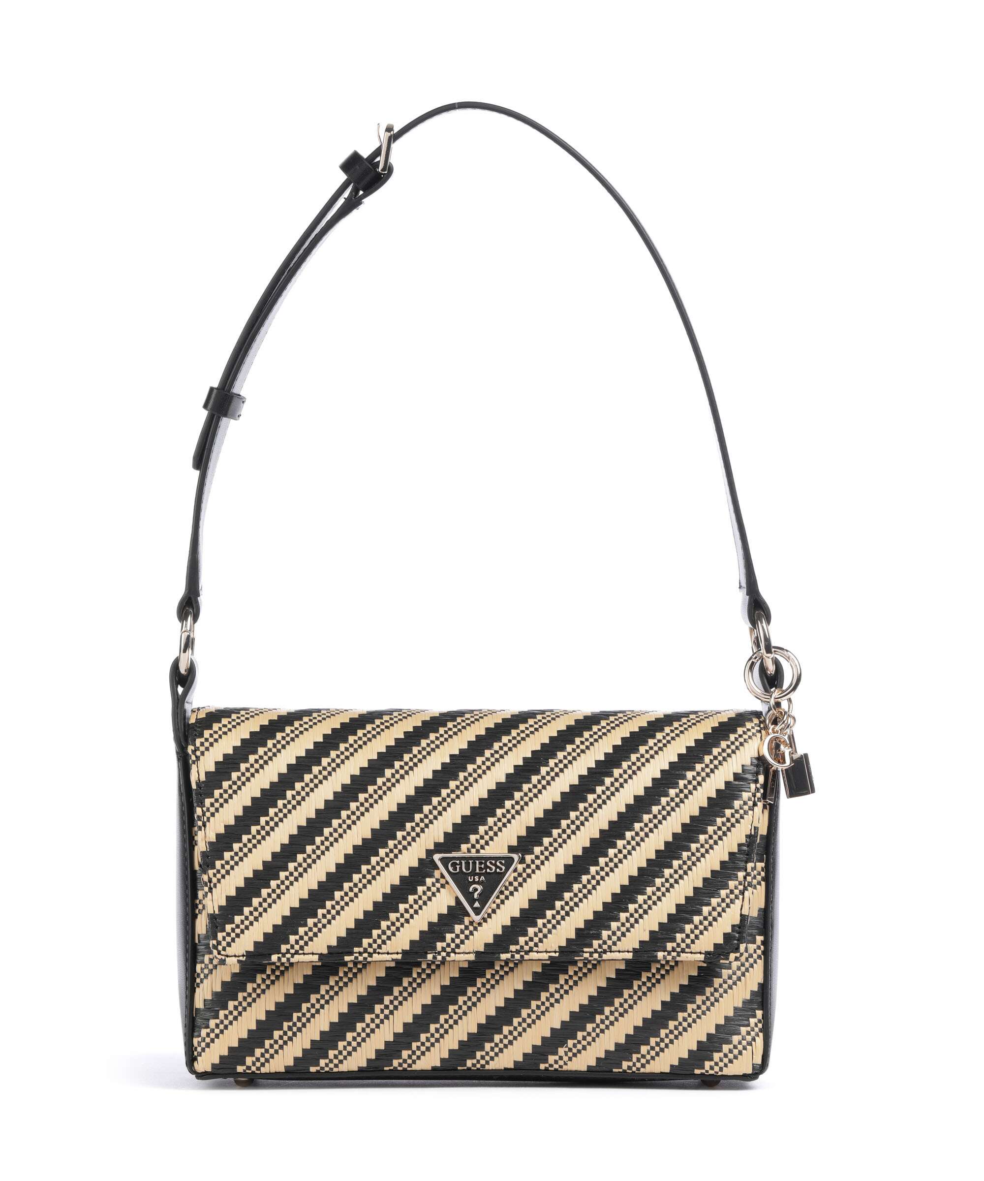Guess Simona Shoulder bag natural/black