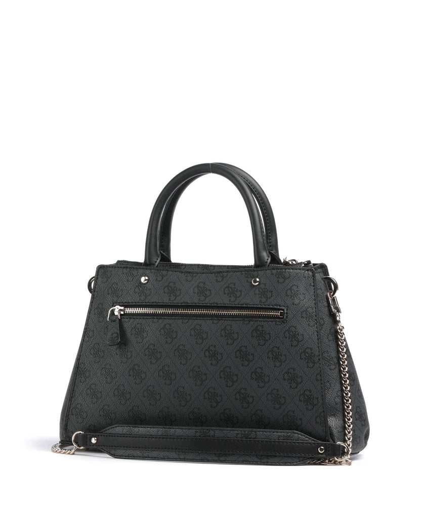 Guess Zamira Handbag coal logo