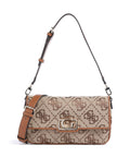Guess Circe Shoulder bag latte logo