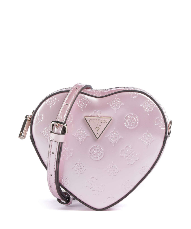 Guess Arnela Crossbody bag orchid logo