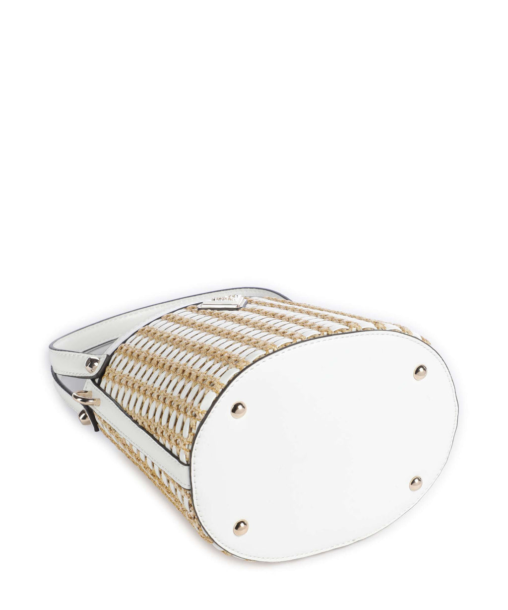 Guess Atalia Bucket bag natural/white