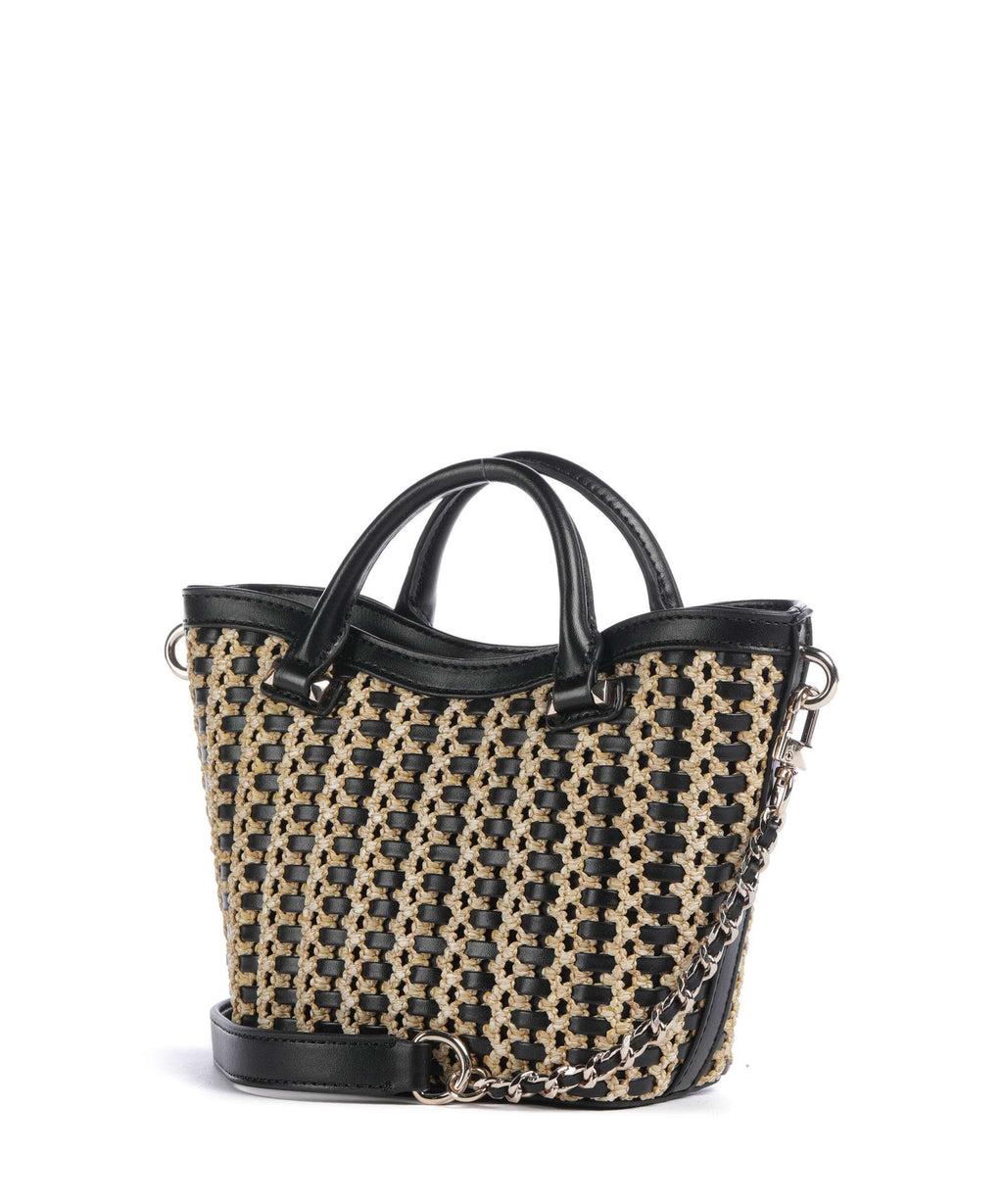 Guess Atalia Mini Crossbody bag natural/black