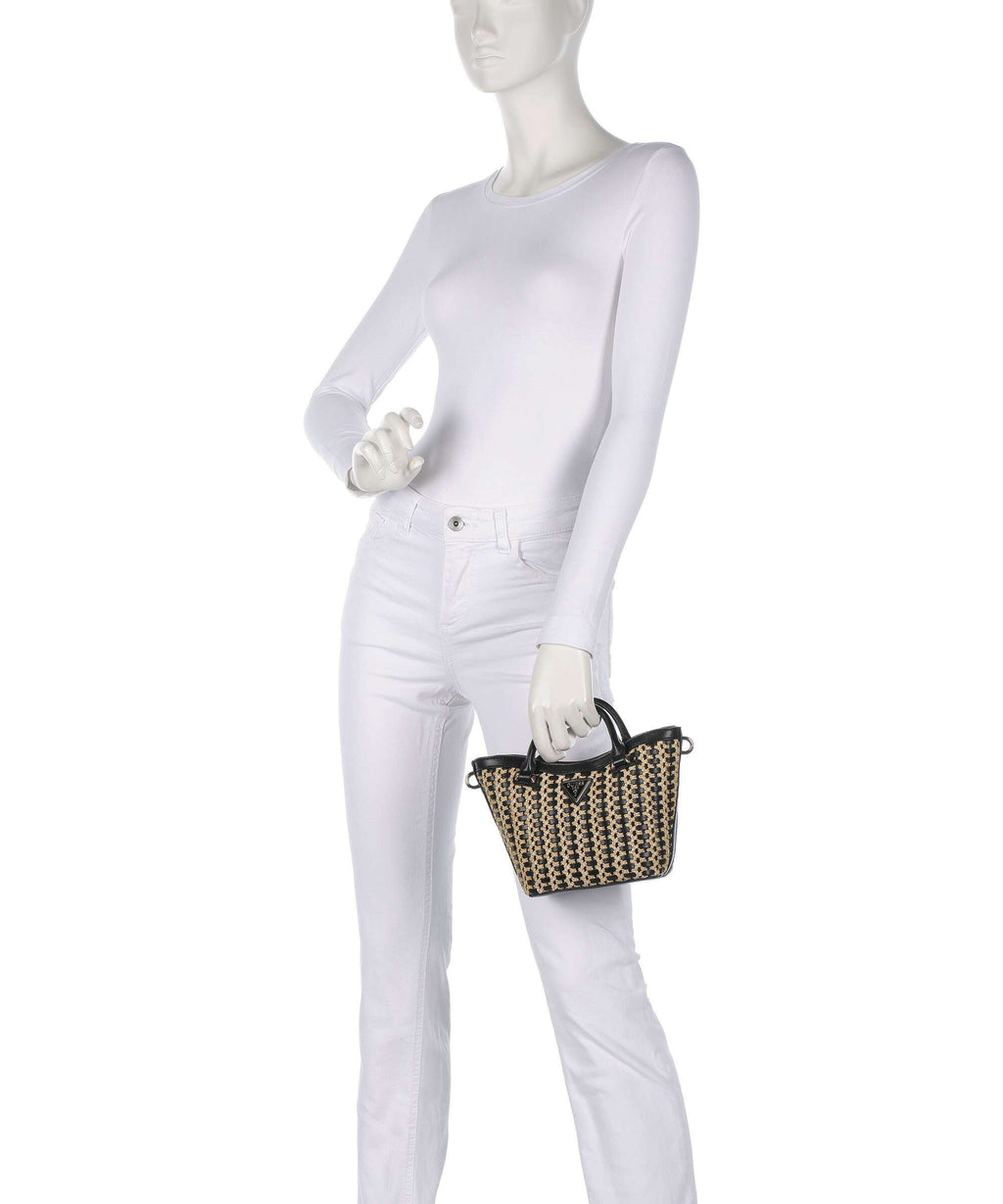 Guess Atalia Mini Crossbody bag natural/black