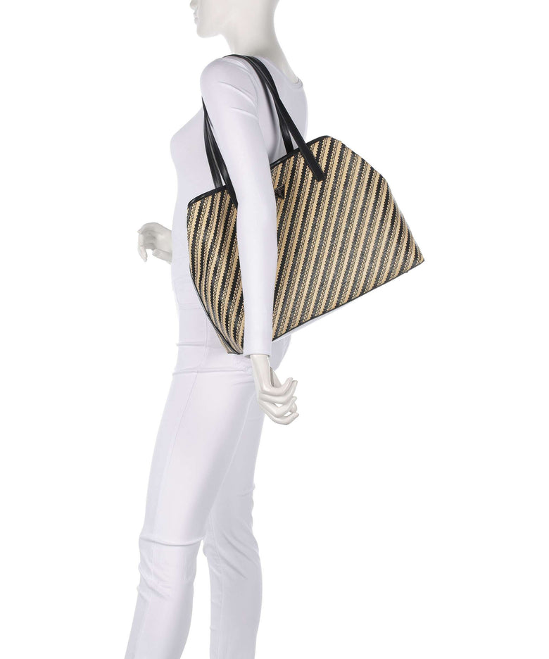 Guess Vikky Large Tote bag natural/black
