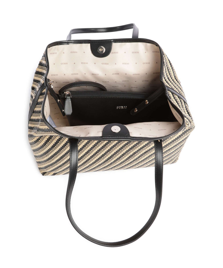 Guess Vikky Large Tote bag natural/black