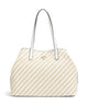 Guess Vikky Large Borsa shopper natural/white